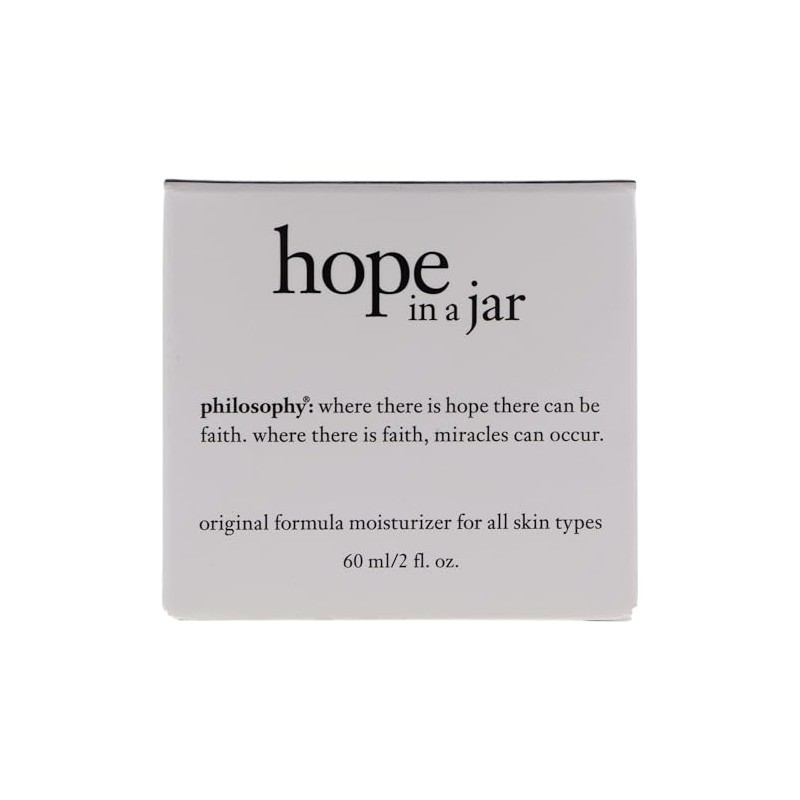Hope In a Jar Moisturizer by Philosophy for Unisex -