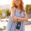 kwmobile Carcasa para móvil tamaño XL - 6,7/6,8" - Funda