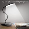 DEEPLITE Battery Operated Desk Lamp, LED Desk Light 3 Lighting