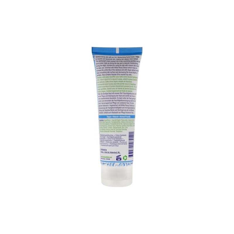 Human+Kind Moisturising Facial Cream For Unisex 2.5 oz Cream