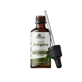 Pack 2 Aceites de Orégano Orgánico | 70% Carvacrol | Mezcla con Aceite de Oliva listo para consumir. | Aceite de Orégano Importado, Puro y Certificado | 30 ml. | Árbora