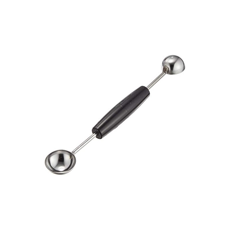 タイガークラウン くり抜き 黒 29×19×190mm PHフルーツクリ抜型 ステンレス 球状 572