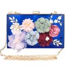 VVGUOWEI Evening Bag for Women With Detachable Chain Lady Clutch