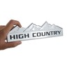 2X High Country Emblem Fender Tailgate Badge Strong Adhesive Fit