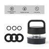 6PCS Gasket Replacement for YETI Yonder 20/25/34/50oz Water Bottle, Leak-Proof