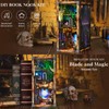 CCCDF DIY Book Nook Kit, DIY Miniature Dollhouse Booknook Kit,