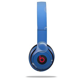 WraptorSkinz Skin Compatible with Beats Solo 4, Solo 3 and Solo 2 Wireless Headphones - Bubbles Blue - Decal Vinyl Wrap (Headphones NOT Included)