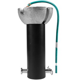 6 inch Black Ceiling Fan Downrod with Hanger Ball Assembly,1-inch OD,Non-Threaded Universal Downrod for Ceiling Fan With Hanger Pin Suitable for Multi-Brand Compatibility