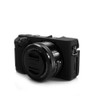 kinokoo SONY ソニー A6300 / A6400 デジタルカメラ専用 シリコンカバー カメラケース カメラカバー(BK)