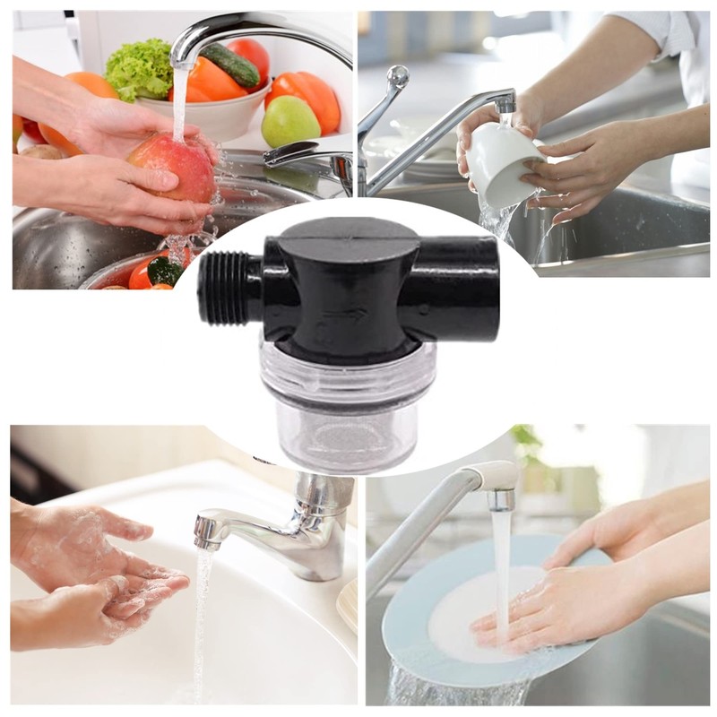 Twist-On Pipe Water Pump Strainer,RV Water Pump Filter Compatible With