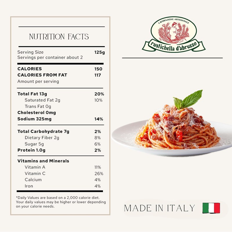 Rustichella d'Abruzzo Olive Pasta Sauce | Authentic Italian Recipe |