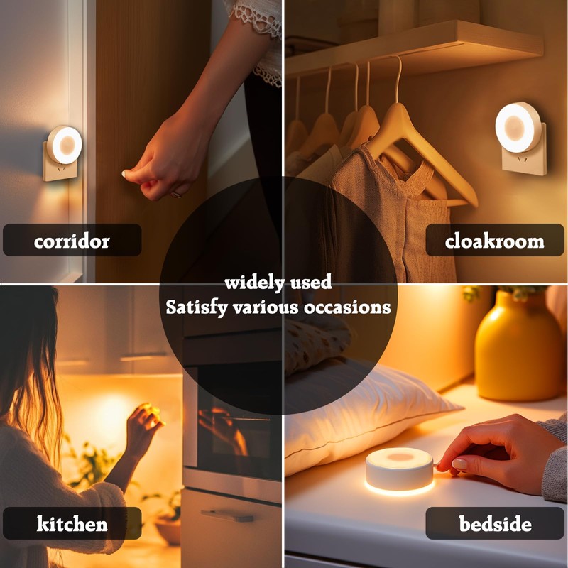 VAVOFO Plug in Night Light with Dusk to Dawn Sensor,