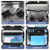 Heavy-Duty Clear Backpack for School and Work, Large Transparent Bag