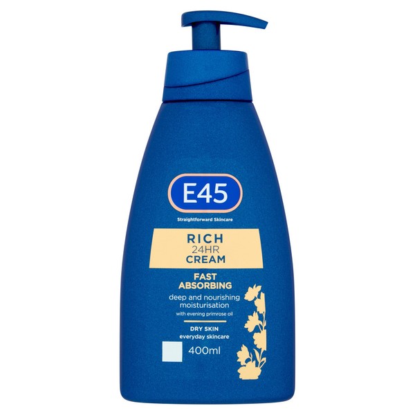 E45 Rich 24HR Cream, 400ml