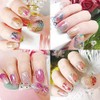 Maitys 16 Hojas De Calcomanías De Esmalte De Uñas De
