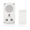 Byron DBY-23442BS Wireless Doorbell Set - Kinetic Energy - White
