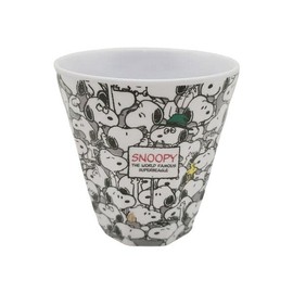 Marimo Craft SPZ-2290 Snoopy Melamine Cup, All Snoopy Φ3.5 x H3.9 inches (8.8 x 9.9 cm)