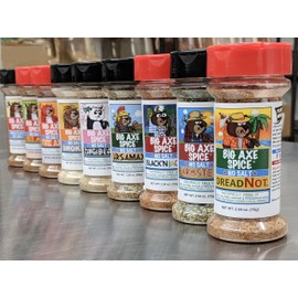 Big Axe Spice DREADNOT - Jamaican Jerk / Caribbean Seasoning Salt Free, Potassium Free, Gluten Free, Sugar Free, Preservative Free - Vegetarian Vegan Paleo Kosher & Halal Friendly