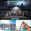 KOCASO Solar Outdoor Lights, 333 LED 3000LM Security Lights with