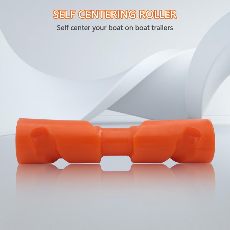 12 Inch Heavy Duty Boat Trailer Roller, Self Centering Keel