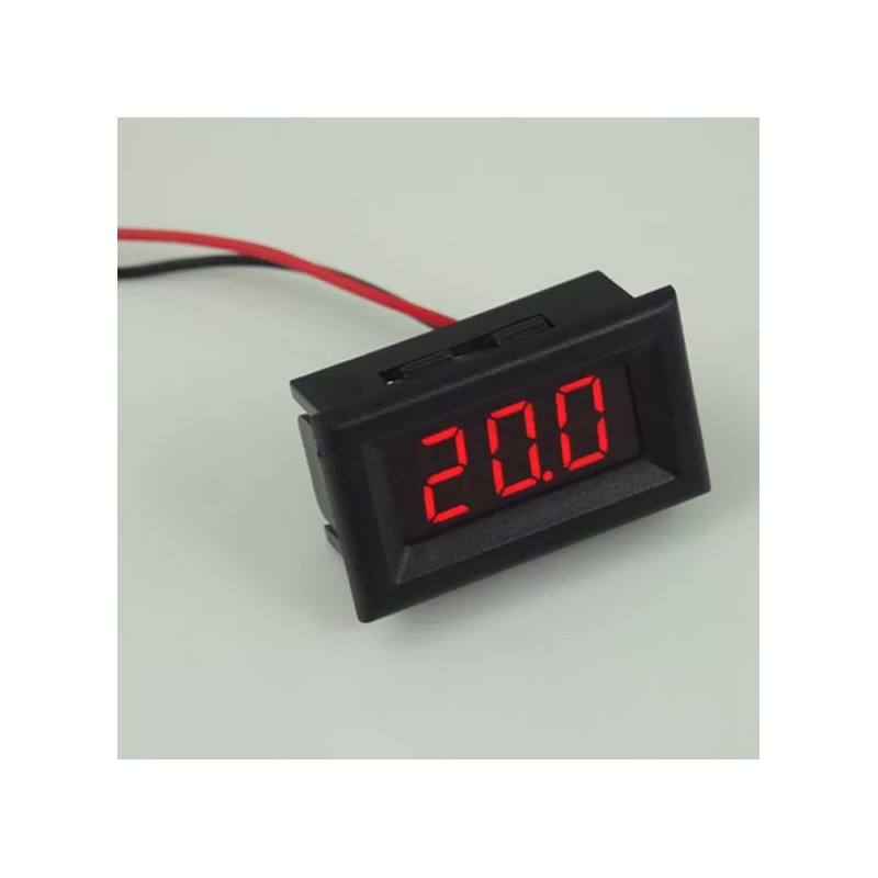 CH Digital Voltmeter 2.5 - 30v DC works with wide