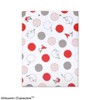 Moomin Clipboard Circle White/Gray【ST-ZM0164】