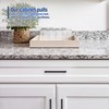 JOY DECOR Matte Black Cabinet Pulls Cabinet Handles, 5 Inch,
