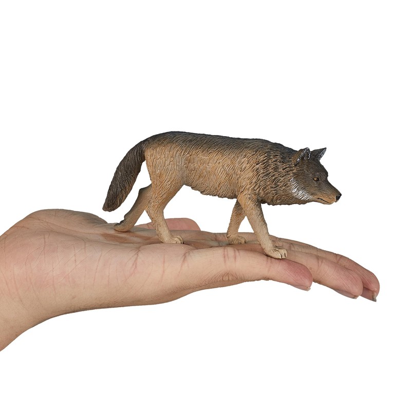 MOJO Timber Wolf Walking Toy Figure