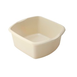 Addis 510583, 8 Litre Small Rectangular Bowl, Linen Cream 8L