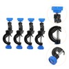 Alipis 4Pcs Adjustable Clamp Holder Cross Clamp Boss Head for