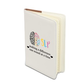 BAUNA Speech Language Pathologist Notebook SLP Journal SLP Making a Difference One Sound at a Time (SLP Notebook)