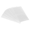 PATIKIL 250pcs 82x40mm Perforated Shrink Bands, PVC Heat Shrink Wrap