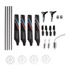 Helicopter Full Replacement Parts Set with 7 Accessories RC Rotor