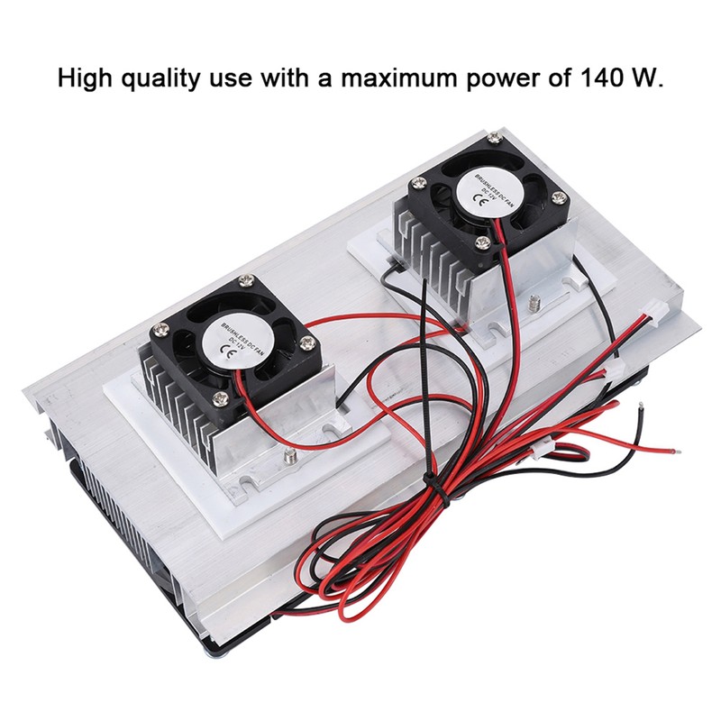 Thermoelectric Semiconductor Radiator Cooler Refrigeration Cooling Fan Heat Sink System