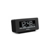 Technoline Radio Alarm Clock with Positive and Negative Display, matt