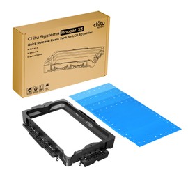 Chitu Systems Hoopat X3 Quick Release Resin Vat for ELEGOO Saturn 3/Saturn 3 Ultra/Saturn 2 3D Printers with 3Pcs Pre-Hole ACF Release Film, Swap in 1min for Easy Printing