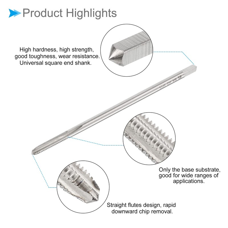 CoCud Threading Tap Meter M4 x 0.7 Thread H2 High