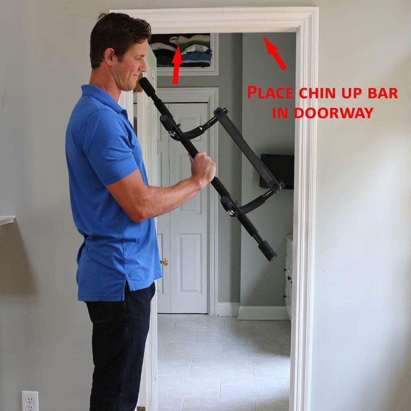 Sit and Decompress Back Stretcher with Pull Up Bar 3