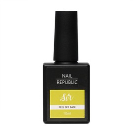 Sir. Peel Off Base Gel 10ml Peel Off Gel Nail Clear Gel Removable Base Gel Base Gel Base