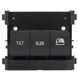 cciyu Overhead Console Sunroof Switch 9L3Z-15B691-DA Front Rear Sliding Window Control Fit 2009-2013 for Ford F-150, 2011-2013 for Ford F-250 SDF-350 SDF-450 SDF-550 SD