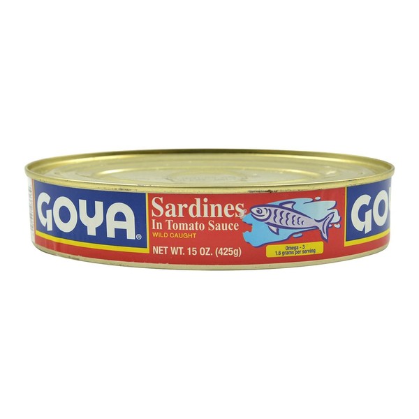 Goya Sardina salsa de tomate, 15 oz
