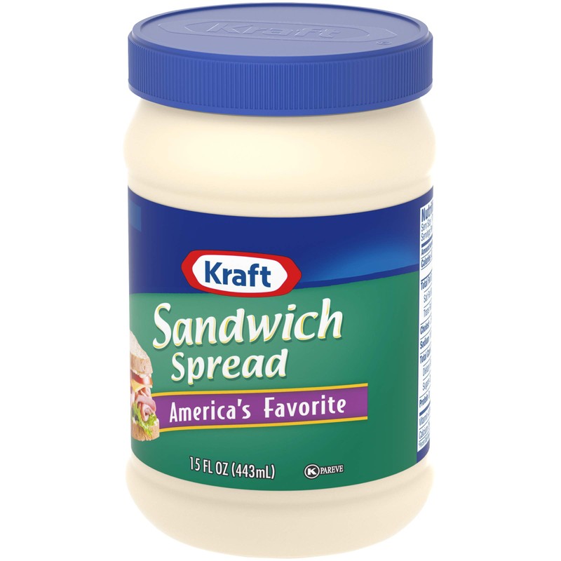 Kraft Sandwich Spread (15 oz Jars, Pack of 12)