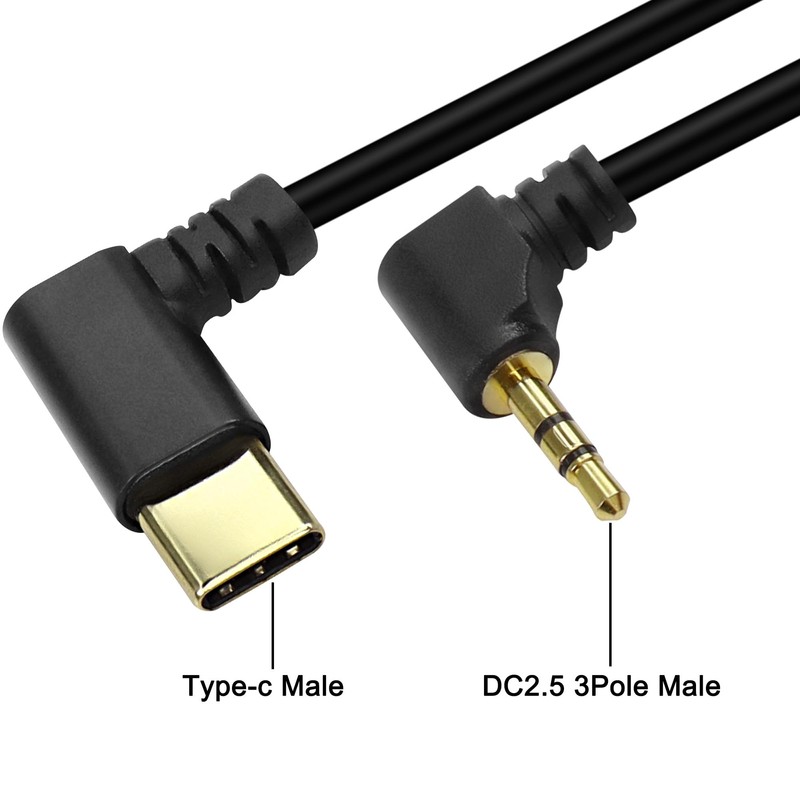 XMSJSIY Type C to 2.5mm Audio Cable USB C Male
