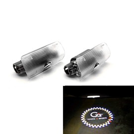 Akarin Courtesy Light, Door Welcome Light, Curtain Lamp, Laser Logo Light, LED Logo Projection, 20 Series 30 Series, 50 Series 60 Series Toyota G's Set of 2, Car Door Lamp, Replacement Type for Toyota