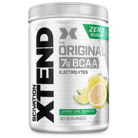 Scivation Xtend BCAA 7000mg Lemon Lime Squeeze 30杯分 国内正規品 サイベーション エクステンド 必須アミノ酸 1,305g グルタミン 2,500mg