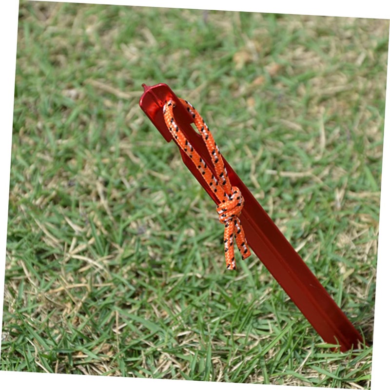 Mipcase Tent Nails Durable Lightweight Camping Pegs with Easy Pull