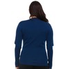 100% Merino Wool Long Sleeve Midweight Mock Neck - Warm