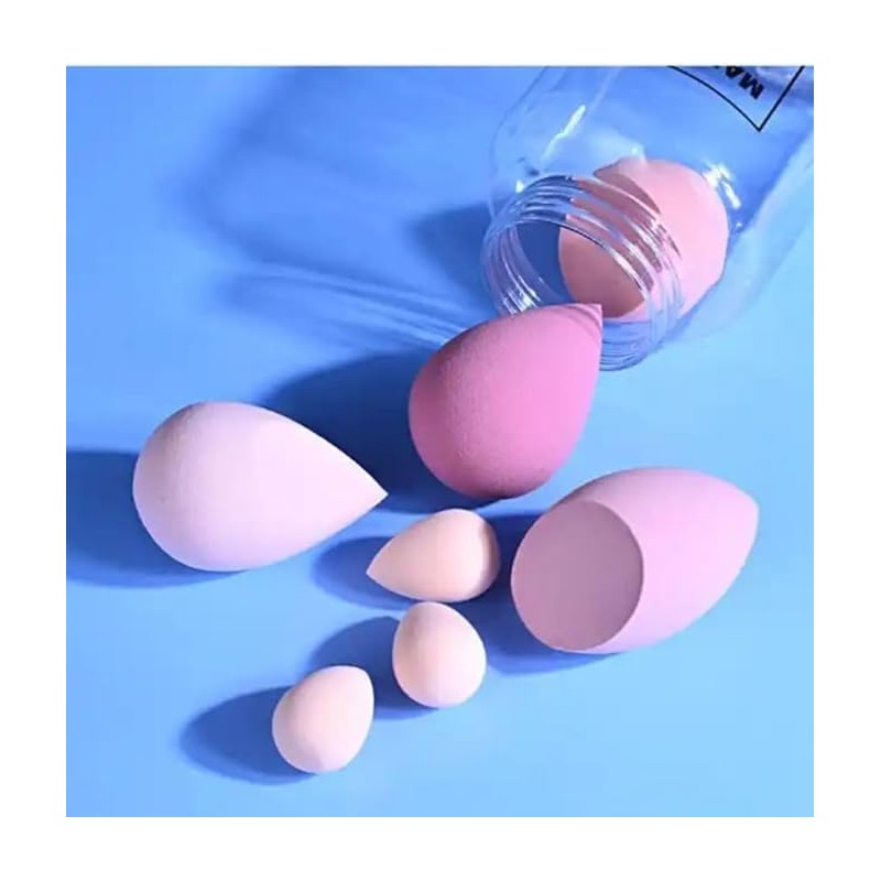 Conjunto de Esponjas Cosméticas (Juego de 7) Esponjas de maquillaje