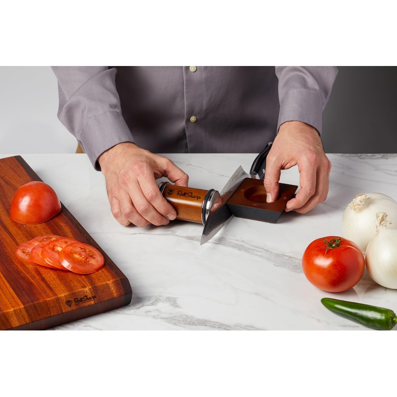 The Original RollSharp™ Rolling Knife Sharpener - Knife Sharpening Made