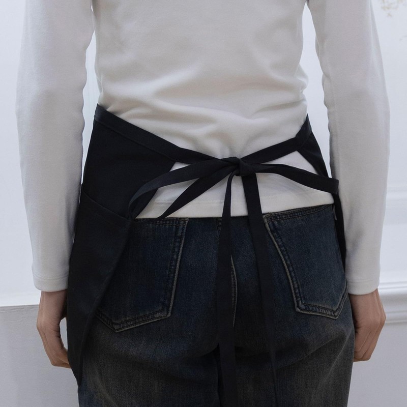 JDRGJTH 20 Pack Server Aprons with 3 Pockets Half Aprons